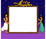 Super Game Boy Border - Aladdin