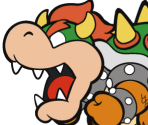 Black Bowser (2nd Phase, Base) - Paper Mario: Color Splash