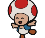 Toad - Paper Mario: Color Splash