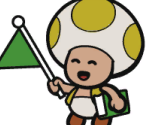 Toad (Yellow) - Paper Mario: Color Splash