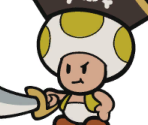 Toad (Captain, Legendary) - Paper Mario: Color Splash