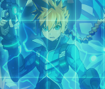 Title Screen (Bottom) - Azure Striker Gunvolt