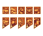 Mini-Portraits - Teenage Mutant Ninja Turtles: Tournament Fighters