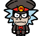 Mysterious Rick - Pocket Mortys