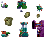 Stage 2 Enemies - Steel Empire