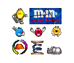 HUD, Icons, and Fonts - M&M's: Shell Shocked
