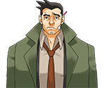 Dick Gumshoe - Phoenix Wright: Ace Attorney Trilogy HD