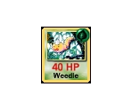 #013 Weedle - Pokémon: Play It!