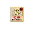 #027 Sandshrew - Pokémon: Play It!