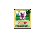 #049 Venomoth - Pokémon: Play It!