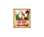 #058 Growlithe - Pokémon: Play It!