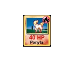 #077 Ponyta - Pokémon: Play It!