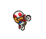 Kinopio / Toad - BS Excitebike Bun Bun Mario Battle Stadium (JPN)