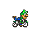 Luigi - BS Excitebike Bun Bun Mario Battle Stadium (JPN)