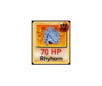 #111 Rhyhorn - Pokémon: Play It!