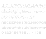 Fonts - Shining Force 1: The Legacy of Great Intention