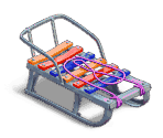 Sled - Zombie Island