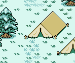 Winters Tileset (Exterior) - EarthBound / Mother 2