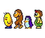 Enemies - Cave Dude / Toto World 3 (Bootleg)