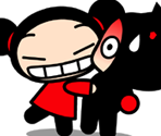 Title Screen and Logos - Pucca's Kisses Game