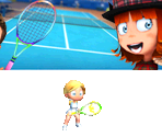 Wii Banner and Memory Data - Racquet Sports