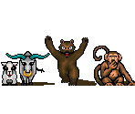 Enemies & Bosses - Super 3-D Noah's Ark (Unlicensed)
