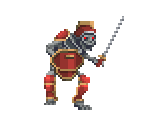 Red Skeleton Knight - Koumajou Densetsu II: Stranger's Requiem
