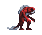 Merman (Red) - Koumajou Densetsu: Scarlet Symphony