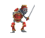 Armored Skeleton (Red) - Koumajou Densetsu: Scarlet Symphony