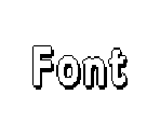 Font - Over the Hedge