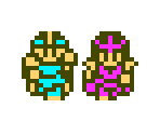 Playable Characters - Chaos World (JPN)