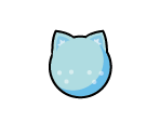 Blue Kitty - Teeworlds