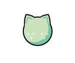 Lime Kitty - Teeworlds