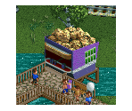 Chicken Nuggets Stall - RollerCoaster Tycoon 2