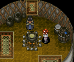 Merchant Tents Interior - Ys V: Lost Kefin, Kingdom of Sand (JPN)