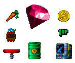 Items & Objects - Jazz Jackrabbit 2 / The Secret Files