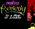 Title Screen - Princess Remedy In A Heap of Trouble