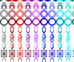 Bullets and Items - Touhou Seirensen (Undefined Fantastic Object)