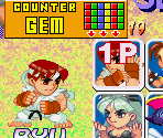 Player Select, Mode Select & Level Select Screens - Super Puzzle Fighter 2 Turbo