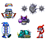 Badniks (Sonic Adventure, Sonic Genesis-Style) - Sonic the Hedgehog Customs