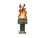 Torch Statue - Akumajou Dracula