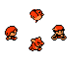 Characters (Overworld) - Pokémon Gold / Silver