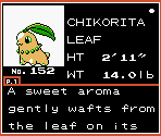 Pokédex - Pokémon Gold / Silver