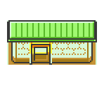 Tileset (Roofs) - Pokémon Gold / Silver