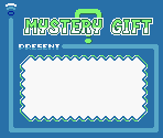 Mystery Gift Screen - Pokémon Crystal