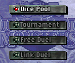 Dungeon Dice Main Menu - Yu-Gi-Oh!: Dungeon Dice Monsters
