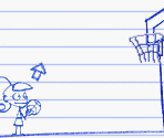 Basketball Minigame - Atomic Betty