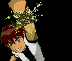 Title Screen and Game Over Screen - Ben 10 (Bootleg)