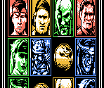 Character Select - Ultimate Mortal Kombat 3 14 People (Bootleg)