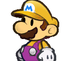 Mario (W Emblem) - Paper Mario: The Thousand-Year Door